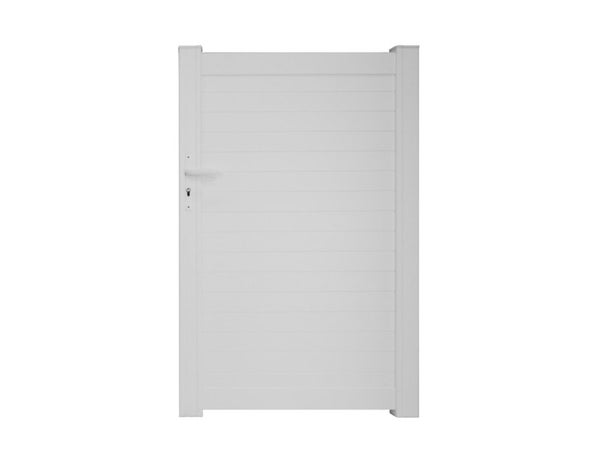 Portillon Battant Naterial Concarneau L.100 X H.153 Cm, Blanc
