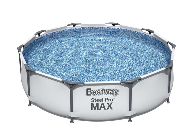 Piscine hors-sol STEEL PRO BESTWAY, diam. 3,05 m x H. 0,76 m