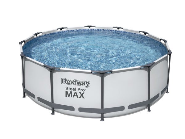 Piscine hors-sol STEEL PRO BESTWAY, diam.3,66 m x H. 1 m