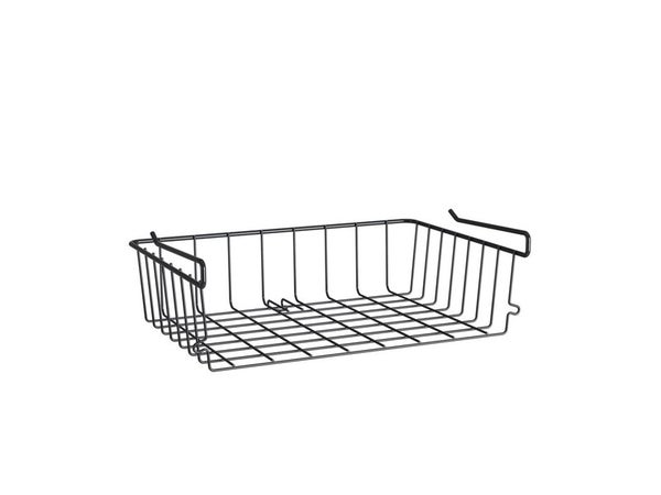 Panier à suspendre SPACEO Gris H.12 x l.36 x P.26 cm