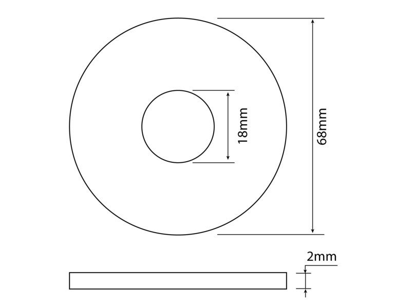 Mécanisme WC à bouton poussoir - type Porcher - Ideal Standard