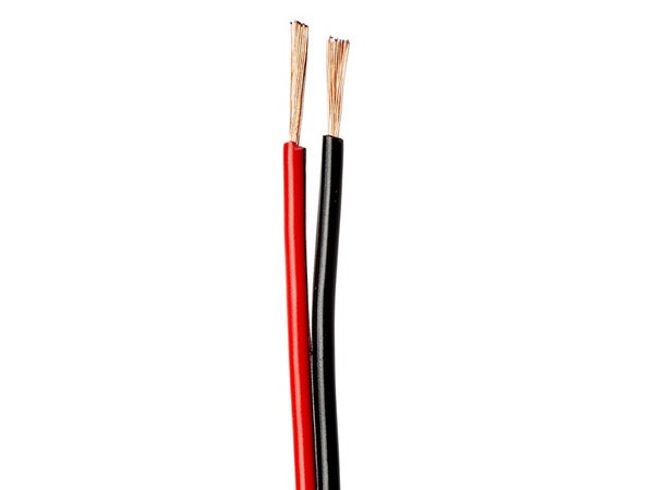 Câble Hi-Fi, 10M, Noir Et Rouge