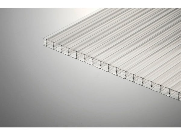 Plaque De Toiture Plat Polycarbonate Claire L.0.98 X L.4 M Carboglass