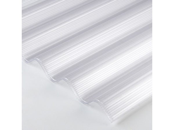 Plaque De Toiture Grande Onde Polycarbonate Cellulaire L.0.92 X L.3.05 M Sedpa