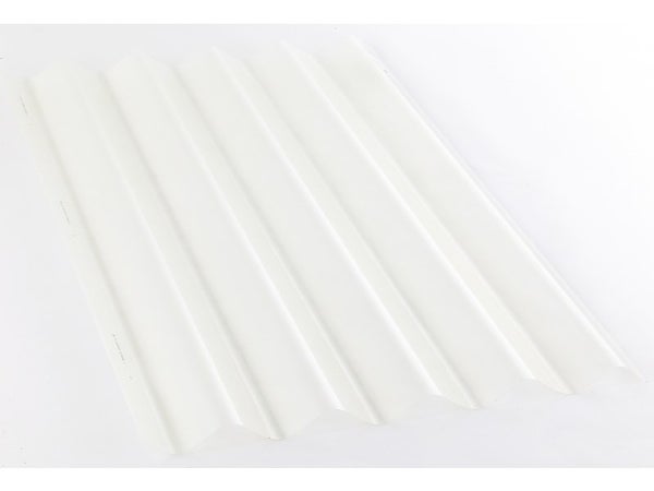 Plaque De Toiture Grande Onde Polyester Translucide L.0.92 X L.2.5 M Sedpa