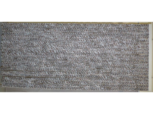 Rideau Portiere Chenilles Gris Chine 90X220