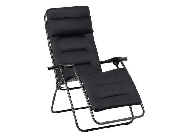 Relax de jardin LAFUMA MOBILIER Relax clip air comfort en acier gris / argent
