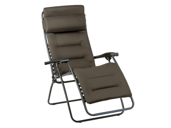Relax de jardin LAFUMA MOBILIER Relax clip air comfort en acier marron
