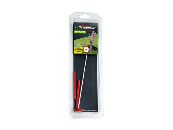 Kit 2 tiges piège anti-taupes + 1 palpeur LE DETAUPEUR