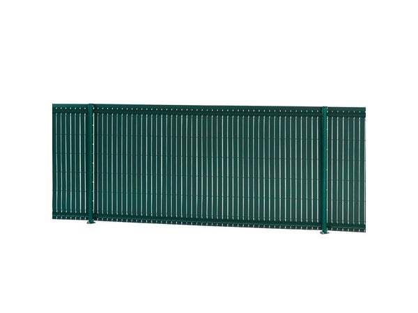 Kit Lamelles Occultantes Rigides Pvc, H.170 X L.250 Cm Vert,  Dirickx