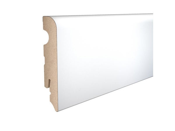 Plinthe, ARTENS, H.78 x L.2.4 m x Ep.14.5 mm, blanc