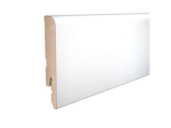 Lot De 5 Plinthes, Blanc, H.78 X L.2.4 M X Ep.12 Mm Artens