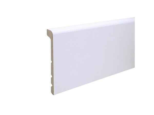 Plinthe, Blanc, H.138 X L.2.4 M X Ep.26 Mm Artens