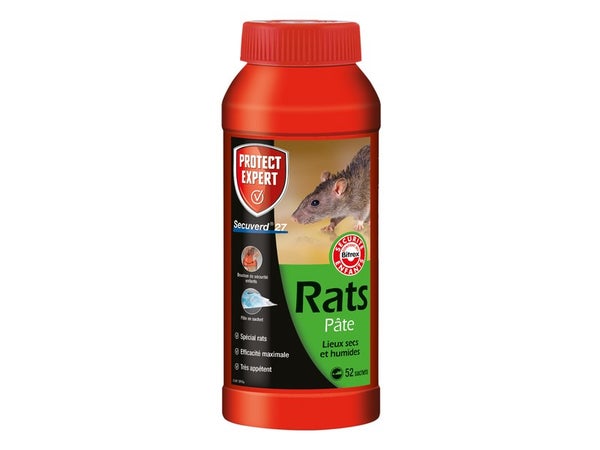 Pâte anti-rats PROTECT EXPERT, 520g