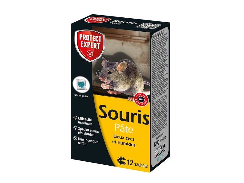Nora Pasta 3 kg : poison professionnel pour rats et souris pour un contrôle  efficace