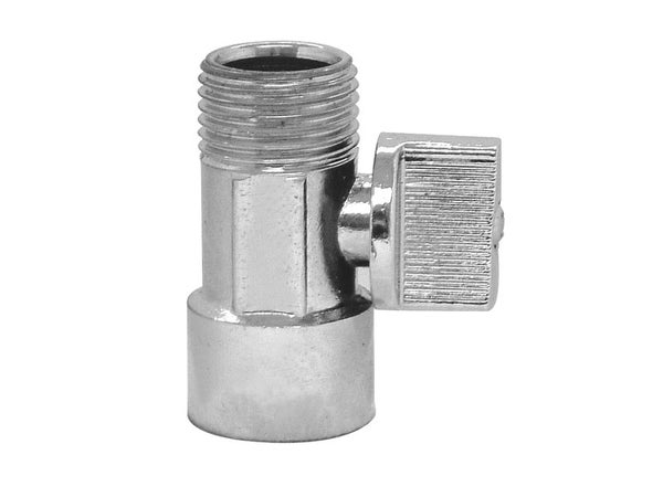 Stop douche laiton chromé mâle/femelle 21 mm