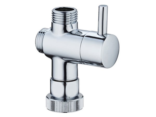 Inverseur laiton chromé 15 x 21/15 x 21 mm