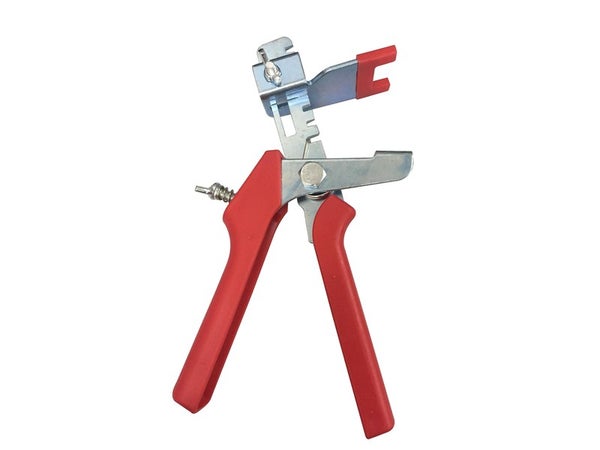 Pince Pour Croisillons Niveleurs En Acier Avec Manche Rouge