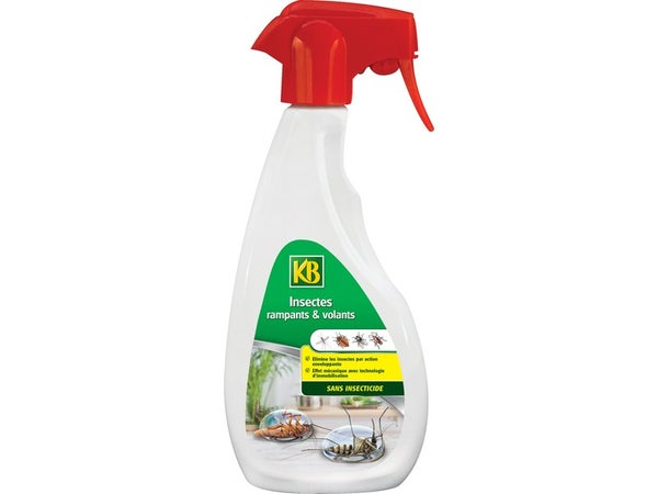 Pulvérisateur anti-insectes volants et rampants KB, 500ml