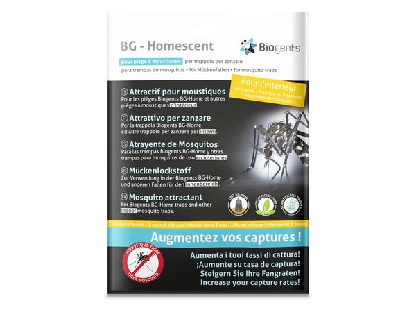 Recharge attractive pour piège anti-moustiques BG-Homescent