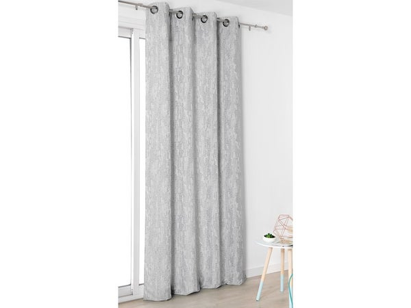 Rideau Tamisant, Isa Gris L.145 X H.240 Cm Linder