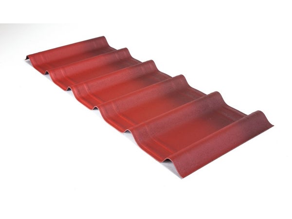 Plaque De Toiture Bitume Rouge X L.1.07 M Onduline