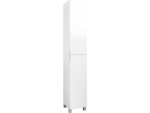 Colonne de salle de bains, 2p l.30 x H.180 x P.32 cm, blanc, Essential