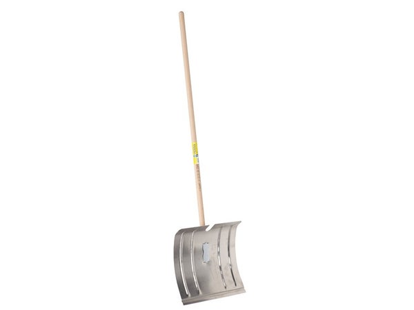 Poussoir À Neige Alu 42 Cm Perrin Manche Bois L.115 Cm