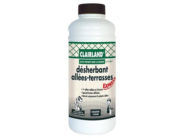 Désherbant allées et terrasses, CLAIRLAND, 0.91 litre