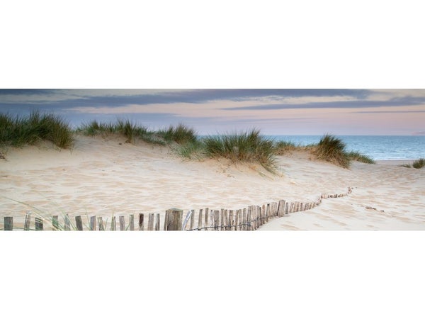 Toile Imprimée Dune & Chemin, Multicolore Artis L.97 X H.30 Cm