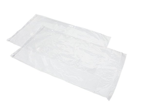 Housse sous vide sac gain de place SPACEO transparent H.75 x l.130 x P.0 cm