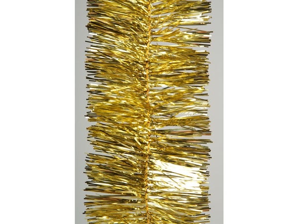 En Plastique Guirlande Or Clair Brillant 75Mmx2.7M Or Clair