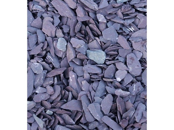 Paillettes D'Ardoise Violet 30/50 Mm, 20 Kg