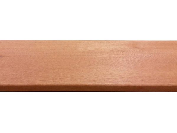 Planche Bois Kapur, Brun, L.245 X L.12 Cm X Ep.19 Mm