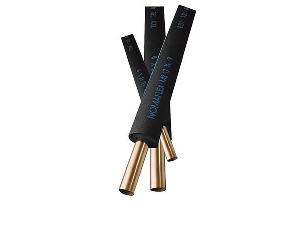 Manchon D'Isolation Caoutchouc, Diam.35 X 61 Mm, En Barre De 1 M