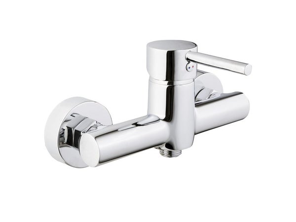 Mitigeur mécanique douche chromé chromé, SENSEA Hilo