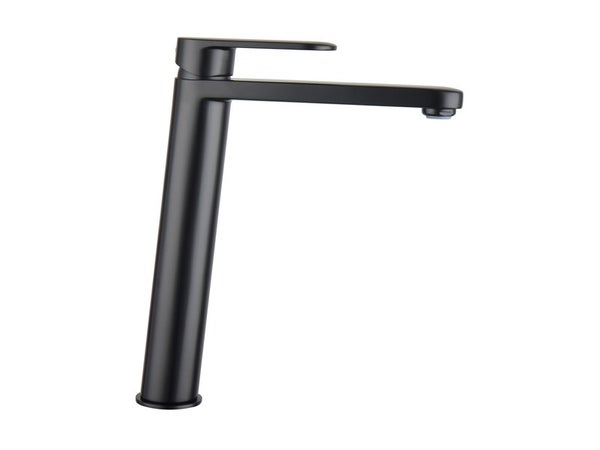 Mitigeur lavabo noir chromé, SENSEA Icone XL