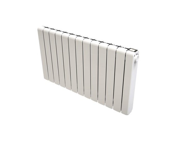 Radiateur électrique à inertie sèche 2000 W DELTACALOR Cubo horizontal  blanc