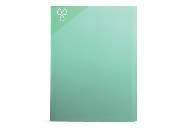 Plaque de plâtre BA 13 H.125 x l.90 cm, hydrofuge verte MINI RESI