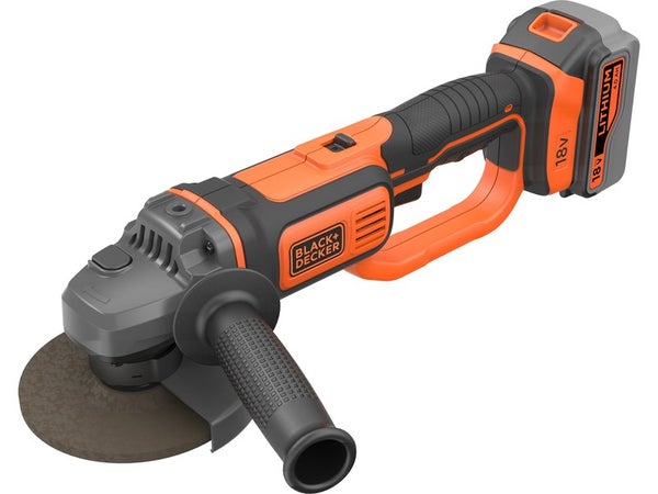 Meuleuse sans fil 125 mm BLACK + DECKER Bcg720m1, 18 V
