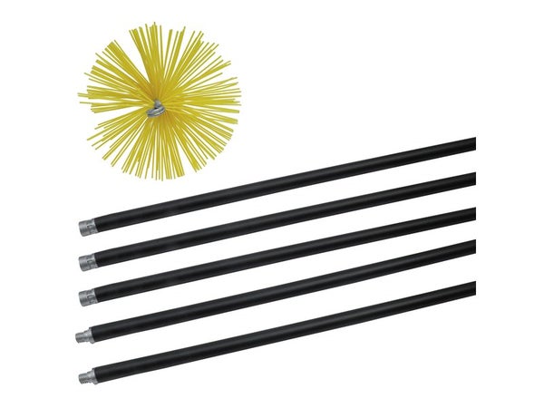 Kit de ramonage Diam.150 mm synthétique 7 m