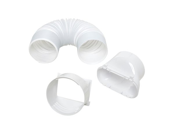 Accessoire climatiseur / ventilateur GENERIQUE Kit de tuyau d' échappement de climatisation portable 5,91 pouces joint de tuyau d' adaptateur de fenêtre tomn2