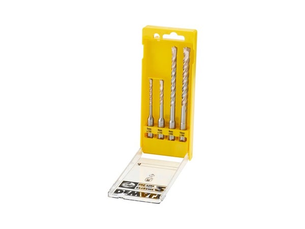 Coffret 4 forets SDS+ Dewalt