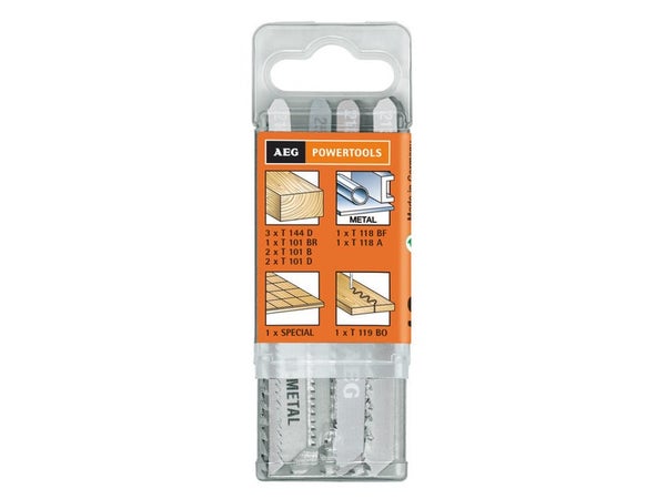 Set 12 lames pour le travail du bois, plan de travail, stratifiés, métal 10xT144D/10xT101B/15xT118A/15xT118B