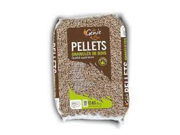 Pellet GENIE DU FEU, 15 kg