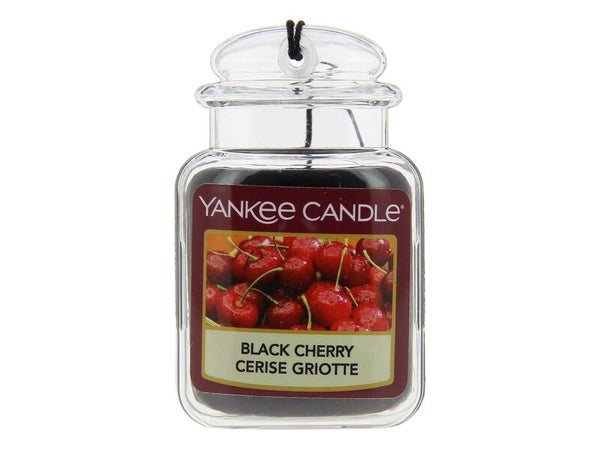 Désodorisant automobile à suspendre, flacon, YANKEE CANDLE cerise griotte