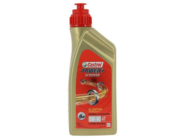 Huile moteur Power 1 scoot 4T 5W-40 1L CASTROL
