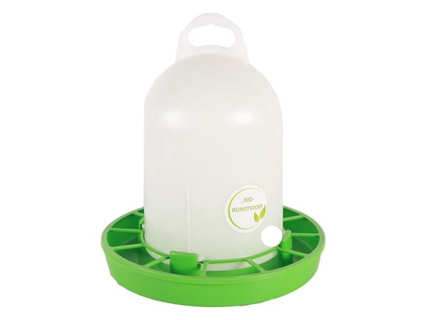 Nourrisseur a tremie + grille ligne verte, 4kg, diam. 30 cm, H. 24 cm, CHIKA