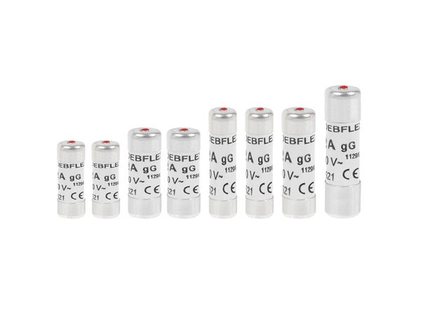 Lot De 8 Fusibles Céramique 10/16/20/25/32 A