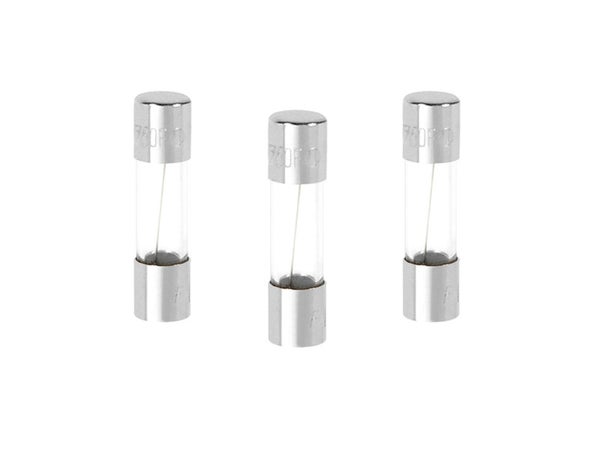 Lot De 3 Fusibles Verre 1.6 A, 5 X 20 Mm